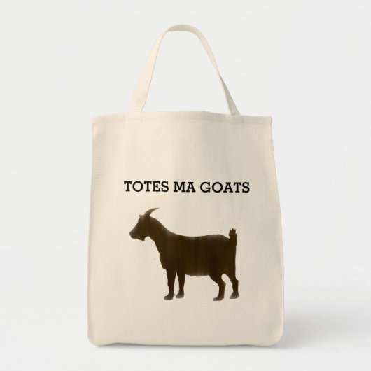 Waterverf bruine Tassen Ma Goats Bag (Voorkant)