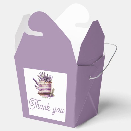 Waterverf Brunch Birthday Hartelijk dank Bedankdoosjes (Geopend)