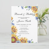 Waterverf Brunch en uitnodiging voor Oekraïne (Staand voorkant)