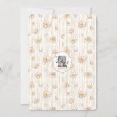 Waterverf Brunette Bride Vrijgezellenfeest Kaart (Achterkant)