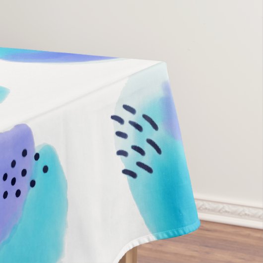 Waterverf Brushstrokes Tafelkleed (Voorbeeld)