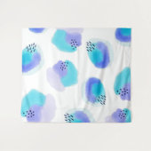 Waterverf Brushstrokes Tapestry Wandkleed (Voorkant (horizontaal))