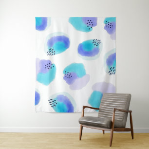 Waterverf Brushstrokes Tapestry Wandkleed