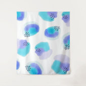 Waterverf Brushstrokes Tapestry Wandkleed (Voorkant)