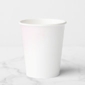 Waterverf bubbels Verjaardag Papieren Bekers (Achterkant)