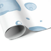 Waterverf Bubble Verjaardag Cadeaupapier (Rol Hoek)