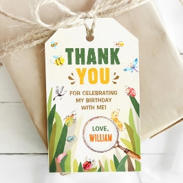 Waterverf Bug Insect Boy Verjaardag Cadeaulabel