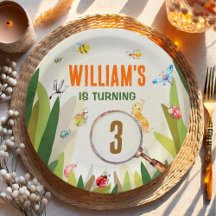 Waterverf Bug Insect Boy Verjaardag