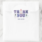 Waterverf buitenruimte dank u Sticker (Tas)