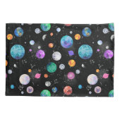 Waterverf buitenruimtecentrales kussensloop (Achterkant)