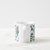 waterverf bulfinch espresso kop (Achterkant)