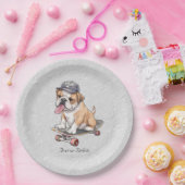 Waterverf Bulldog papier Bord (Feest)
