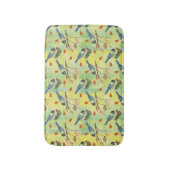 Waterverf Bullfinch, Waterverf vogels Badmat (Voorkant Verticaal)