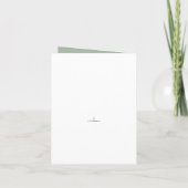 Waterverf Bunny Easter Birthday Card Feestdagen Kaart (Achterkant)