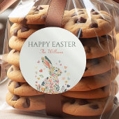 Waterverf Bunny Easter Sticker