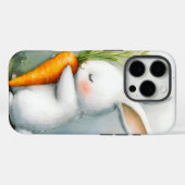 Waterverf Bunny Happy Harvest Case-Mate iPhone Case (Achterkant (horizontaal))