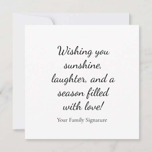 Waterverf Bunny & Paasmand Kaart (Achterkant)