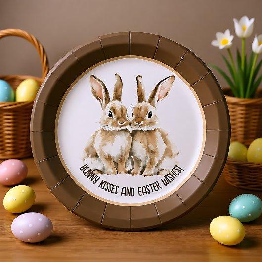 🐰waterverf Bunny Papieren Bordje