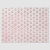 Waterverf Bunny Rabbit-coördinator Tissuepapier (Voorkant)