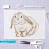 Waterverf Bunny Tissue Paper Tissuepapier (Craft)
