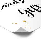 Waterverf Burgundy Blush Pink & Red Floral Poster (Hoek)