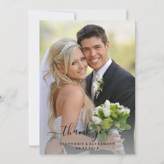 Waterverf Burgundy Navy Flowers Weddenschap Hartel Bedankkaart (Voorkant)