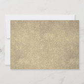 Waterverf Burgundy Red Navy Floral Rustic Boho Kaart (Achterkant)