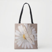 Waterverf Butterflies en Flowers Tote Bag (Voorkant)