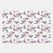 Waterverf Butterflies en Leaves Inpakpapier Vel (Voorkant 2)