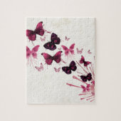 Waterverf Butterflies Legpuzzel (Verticaal)