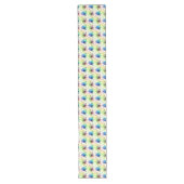 Waterverf Butterflies Table Runner Lange Tafelloper (Voorkant)