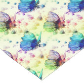 Waterverf Butterflies Table Runner Lange Tafelloper (Hoek)