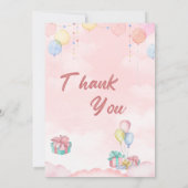 Waterverf Butterfly 1e verjaardagsuitnodiging Kaart (Achterkant)