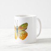 Waterverf Butterfly Art Klassieke Mok (Voorkant rechts)