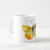 Waterverf Butterfly Art Klassieke Mok (Voorkant links)