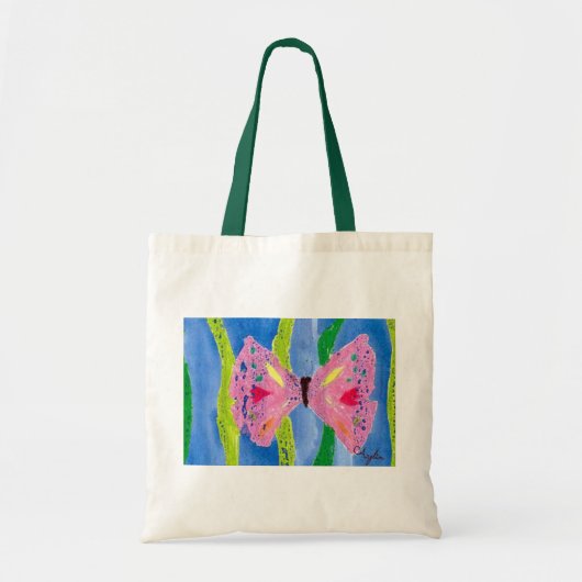 Waterverf Butterfly - Bag Tote Bag (Voorkant)