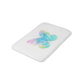 Waterverf Butterfly Bath Mat Rug (Gekanteld)