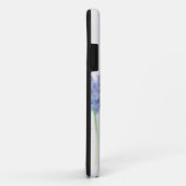 Waterverf Butterfly Blue Flowers Aangepaste naam Case-Mate iPhone Case (Achterkant/rechts)