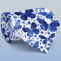 Waterverf Butterfly Blue