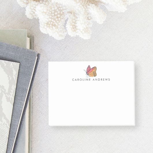 Waterverf Butterfly - Gepersonaliseerd Post-it® Notes