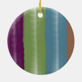 Waterverf Butterfly Keramisch Ornament (Achterkant)