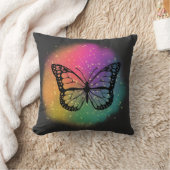 Waterverf Butterfly Kussen (Deken)