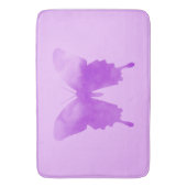 Waterverf Butterfly - Lavender and Violet Badmat (Voorkant Verticaal)