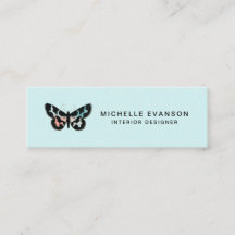Waterverf Butterfly Logo Mint Green