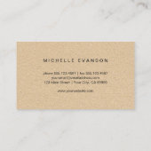  Waterverf Butterfly Logo Rustic Visitekaartje (Achterkant)