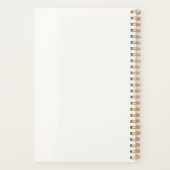  Waterverf Butterfly Logo Simple Planner (Achterkant)