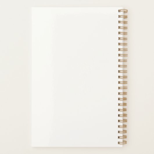 Waterverf Butterfly Logo Simple Planner (Achterkant)