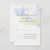 Waterverf Butterfly Periwinkle Lemonade RSVP (Achterkant)