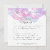 Waterverf Butterfly Raspberry Bliss Kaart (Achterkant)