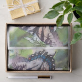 Waterverf Butterfly voor loskoppeling van glazen f Tissuepapier (Geschenk)